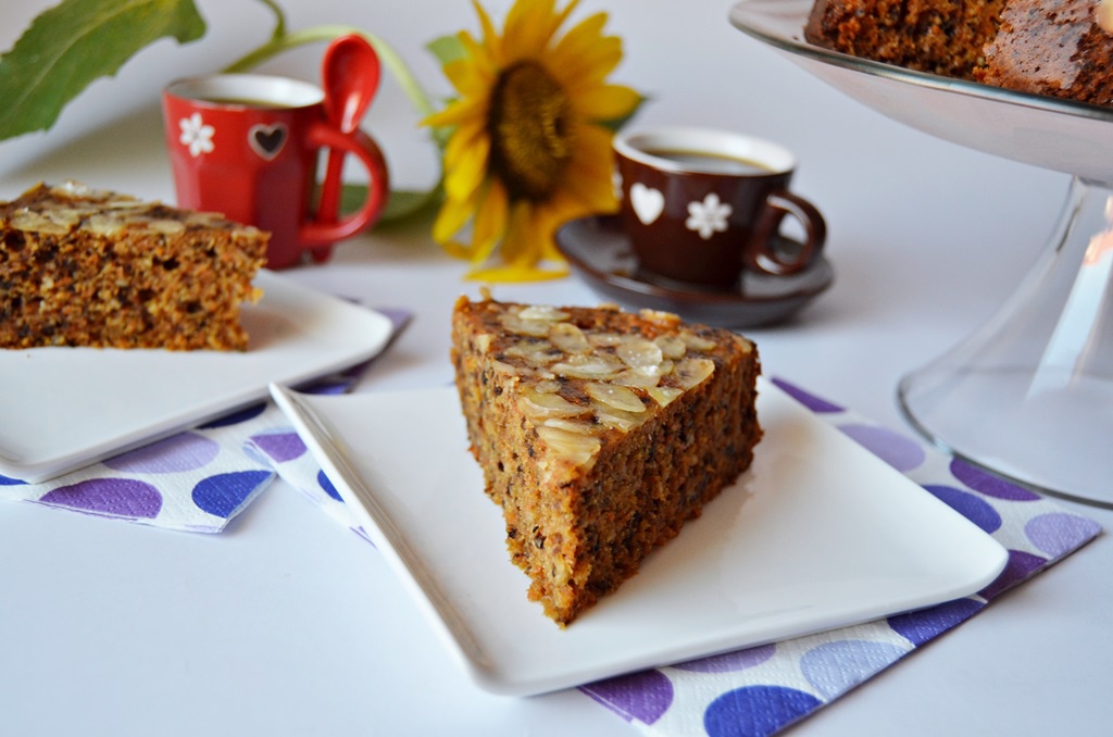 Prajitura cu morcovi si nuci