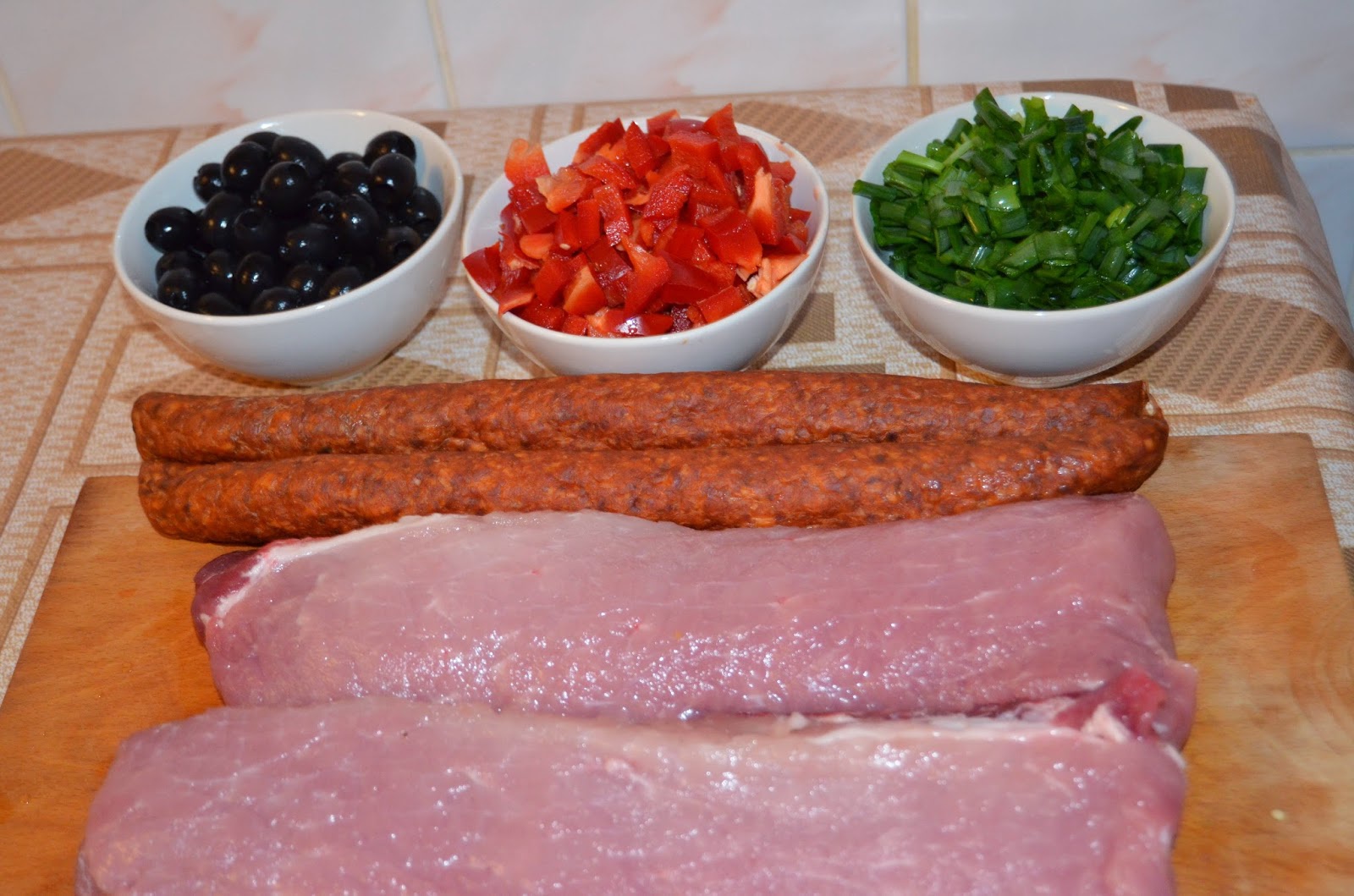 rulada din carne de porc