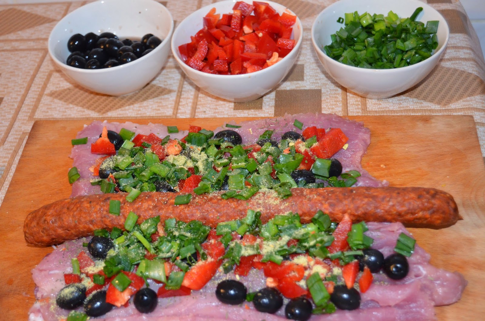 rulada din carne de porc