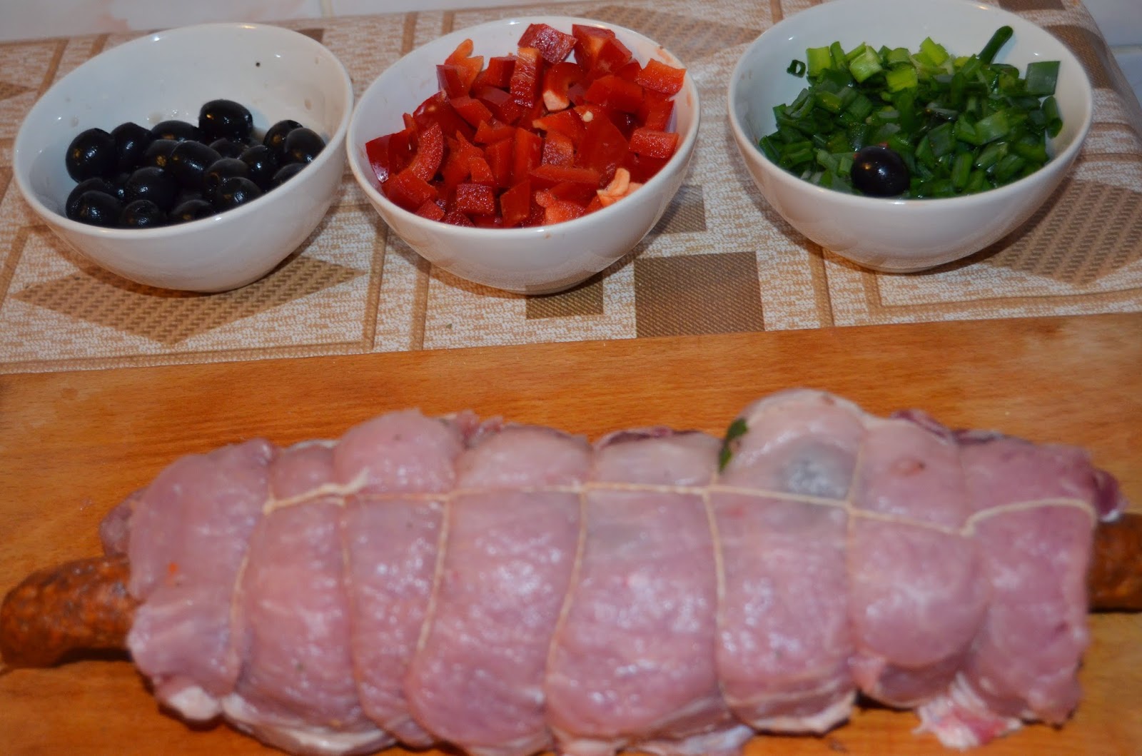 rulada din carne de porc