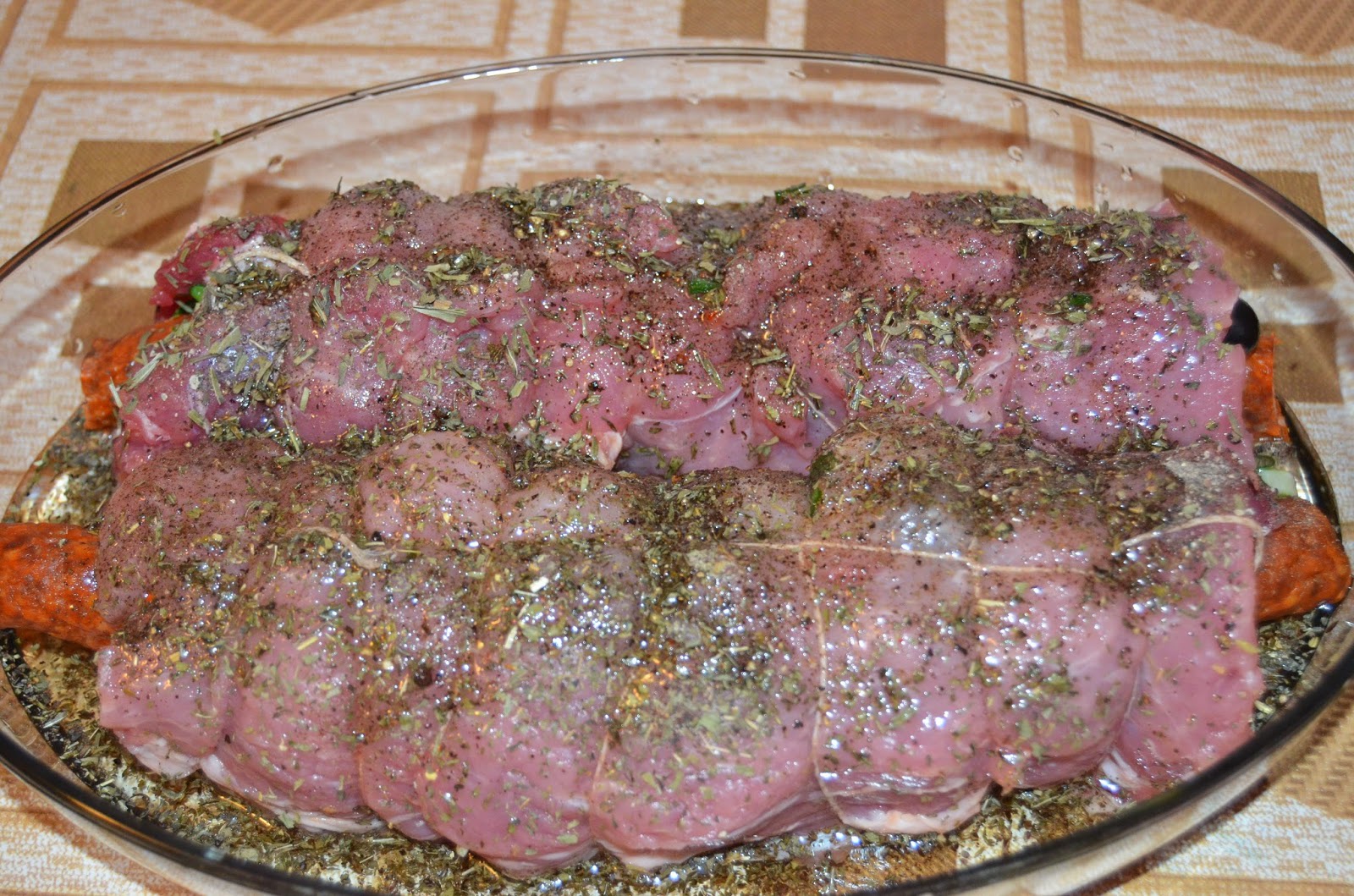 rulada din carne de porc