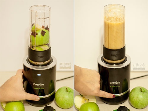 Smoothie de mere si stafide