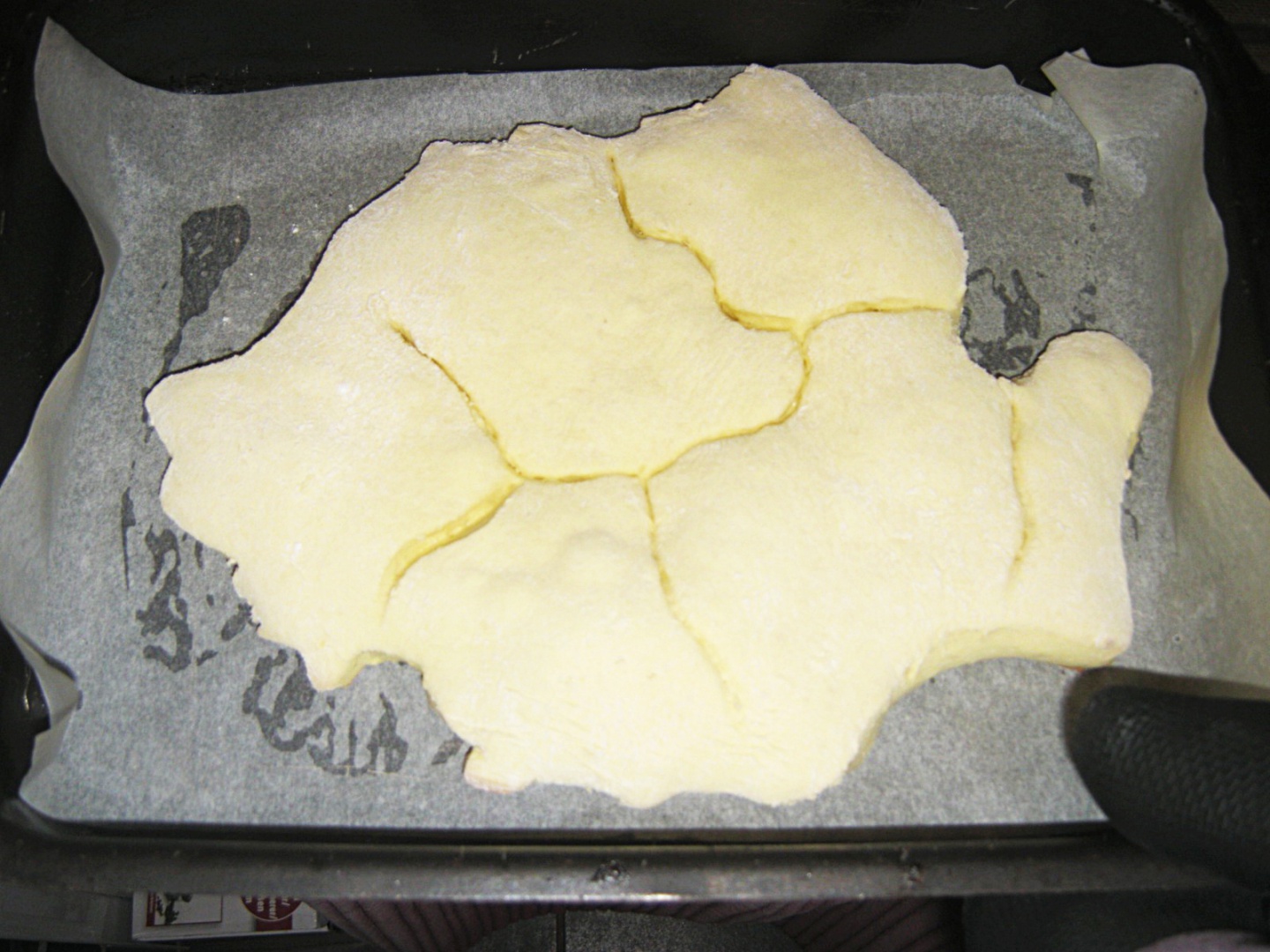 Biscuiți de casă în formă de harta româniei