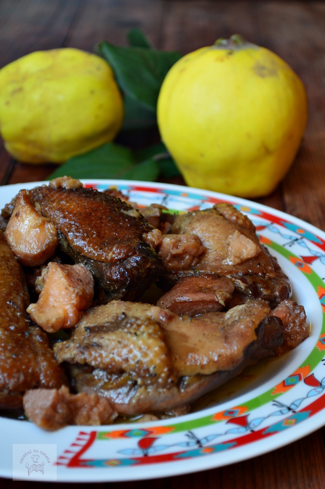 Rata cu gutui, la slow cooker