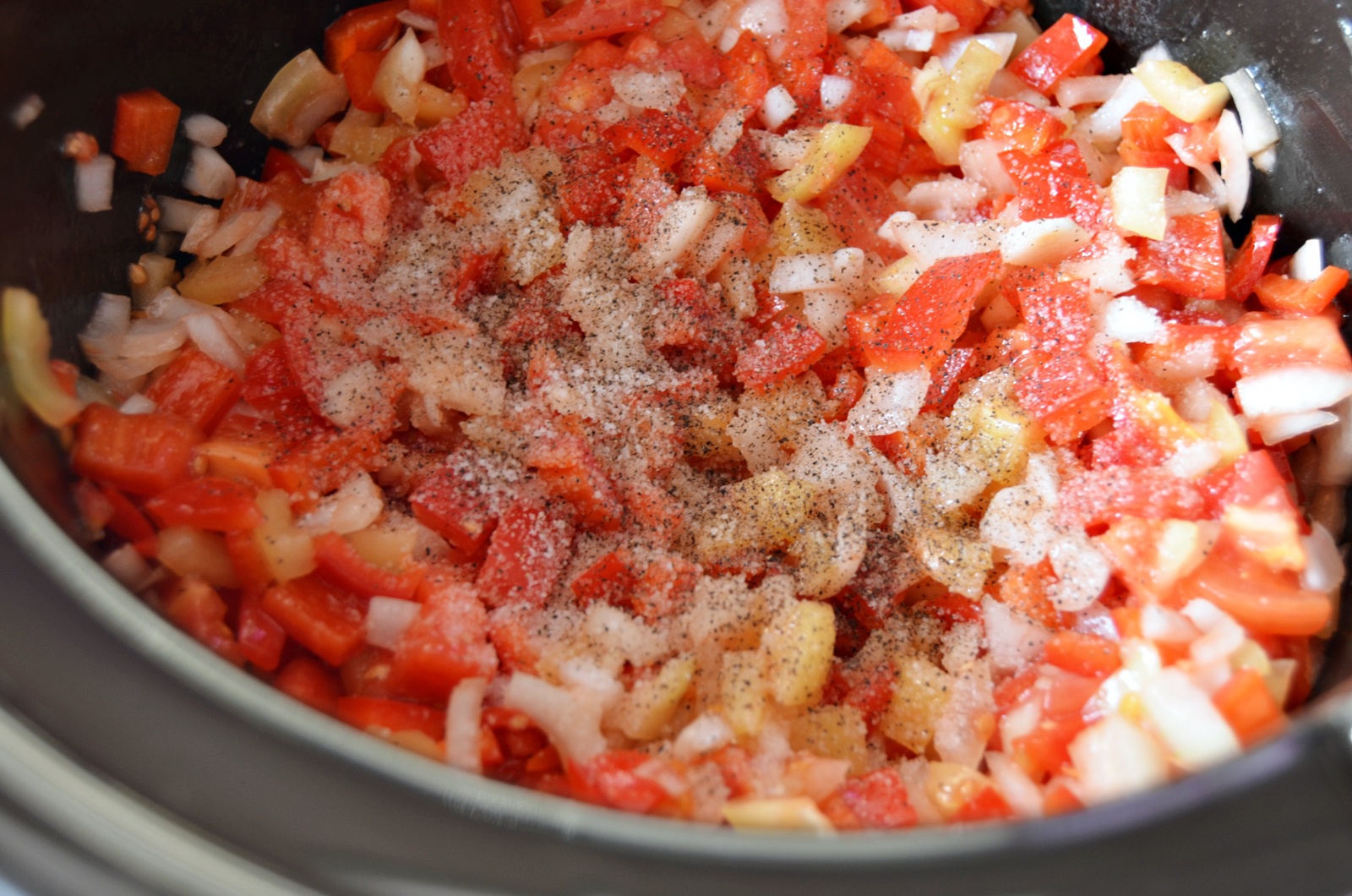 Paprikas de pui la Crock Pot