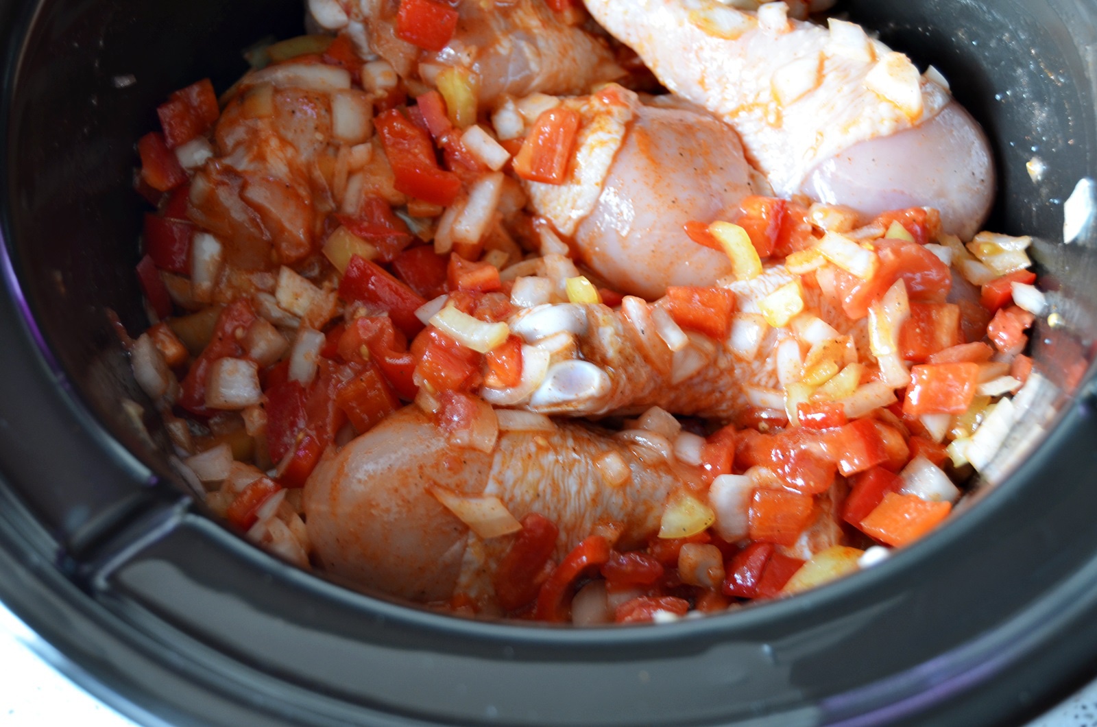 Paprikas de pui la Crock Pot