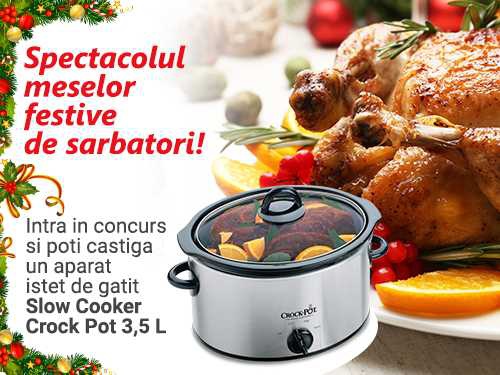 Spectacolul meselor festive de sarbatori - Afla castigatorul concursului Gustos.ro