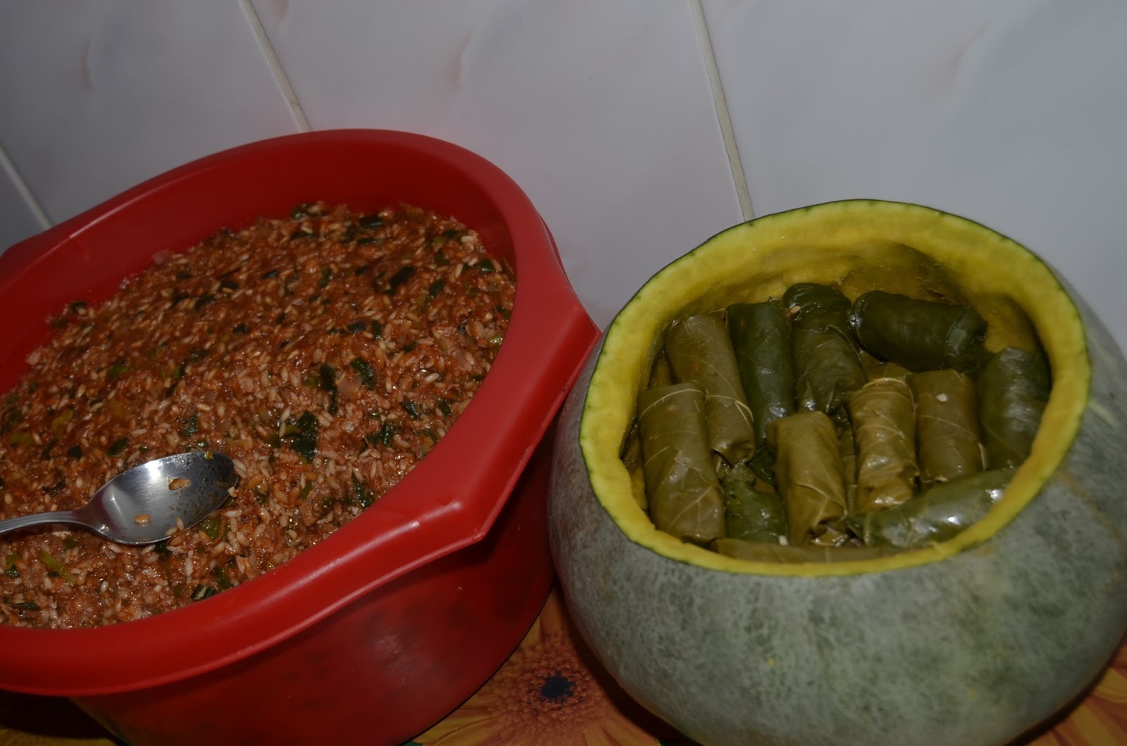 Sarmalute cu praz in dovleac: