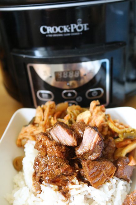 Porc teriyaki la Crock Pot