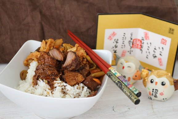 Porc teriyaki la Crock Pot