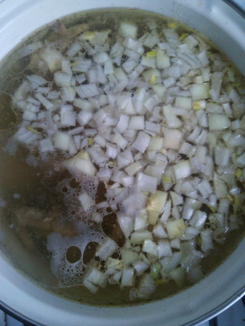 Ciorba de pui cu legume si orez