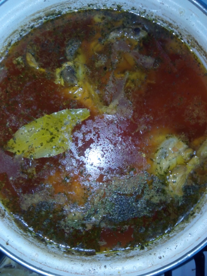 Ciorba de pui cu legume si orez