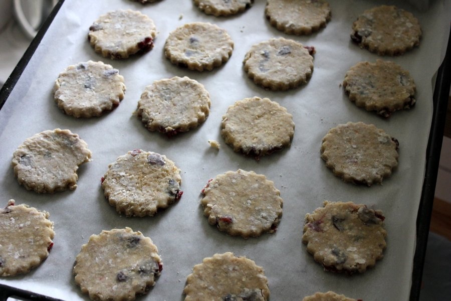 Biscuiti cu unt si fulgi de ovaz