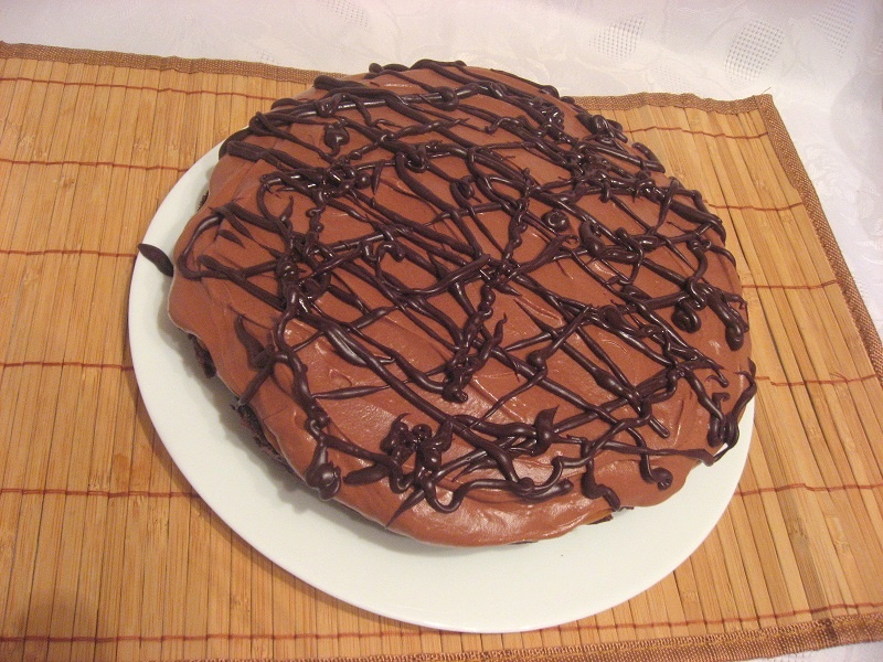 Prajitura cu ciocolata si caramel