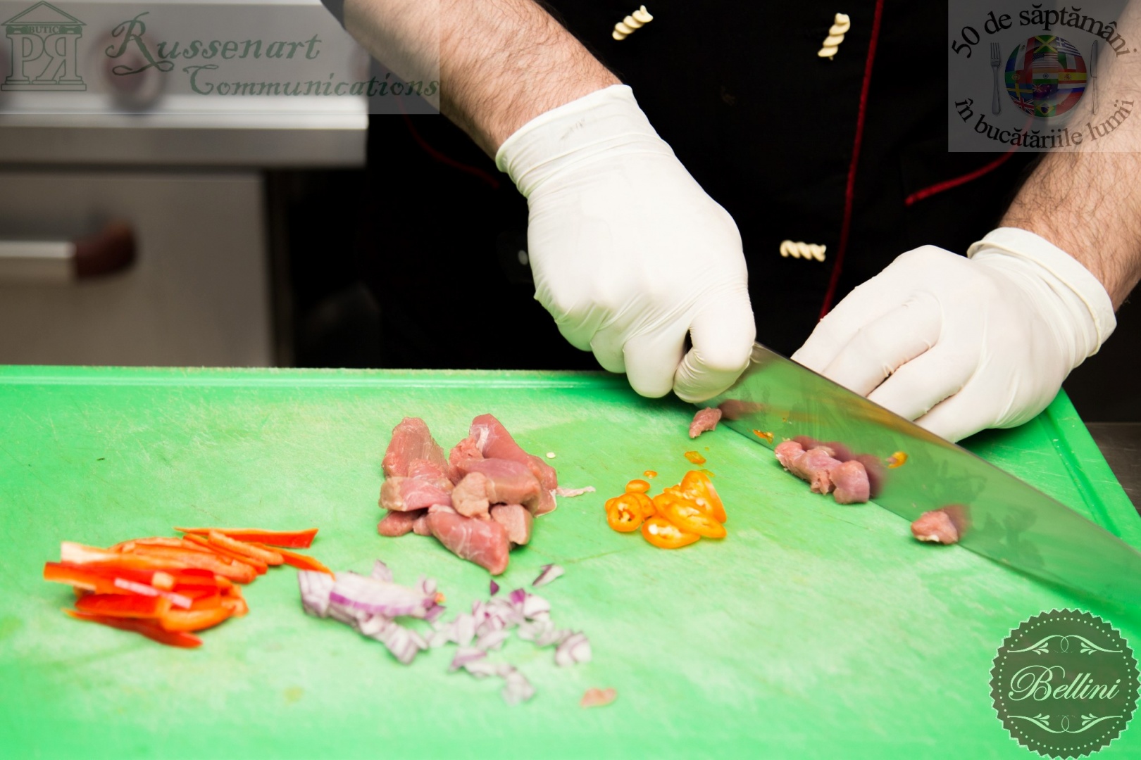 Tagliatelle cu muschi de vita