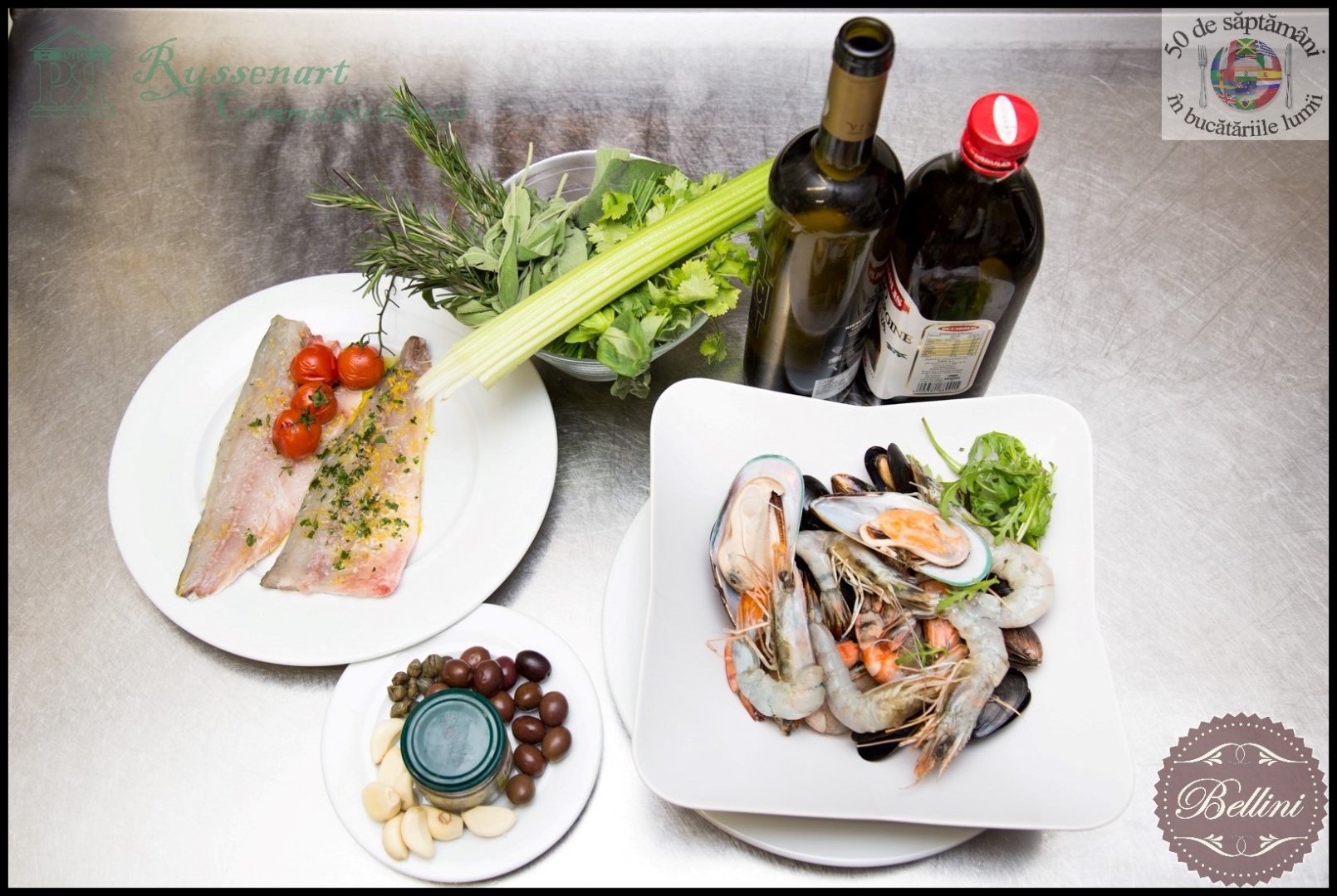 Platou din fructe de mare si peste