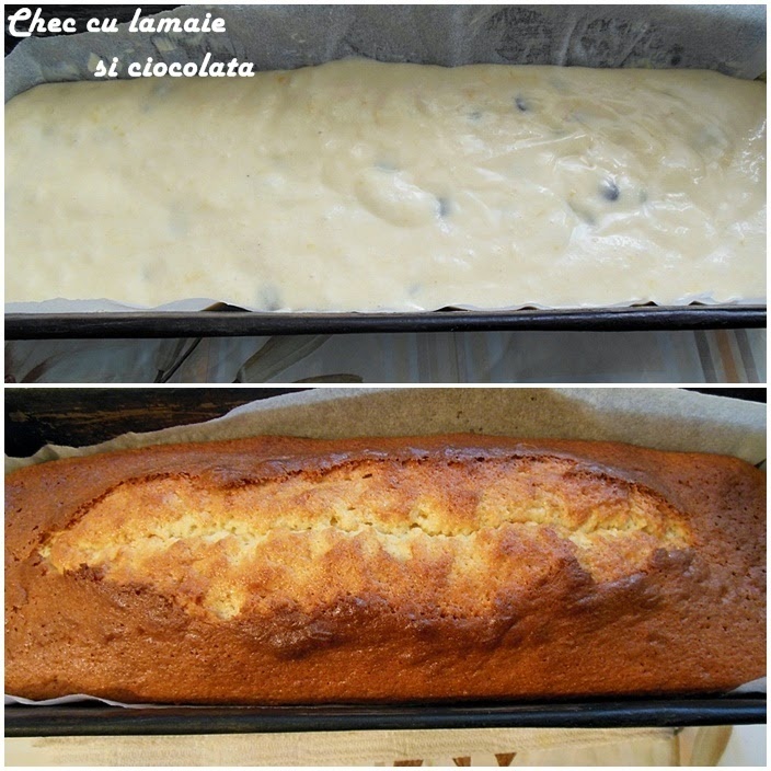 Chec cu lamaie si ciocolata