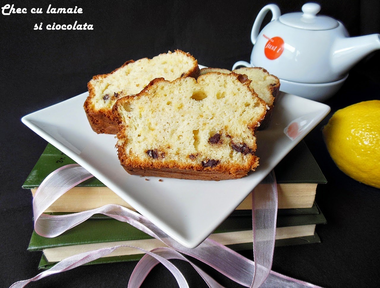 Chec cu lamaie si ciocolata