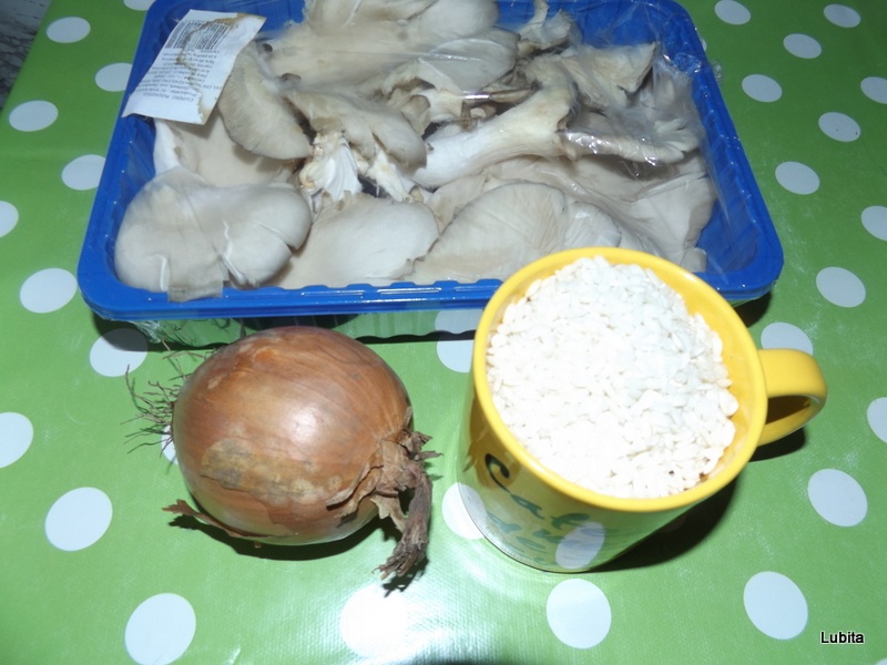 Pilaf cu ciuperci pleurotus