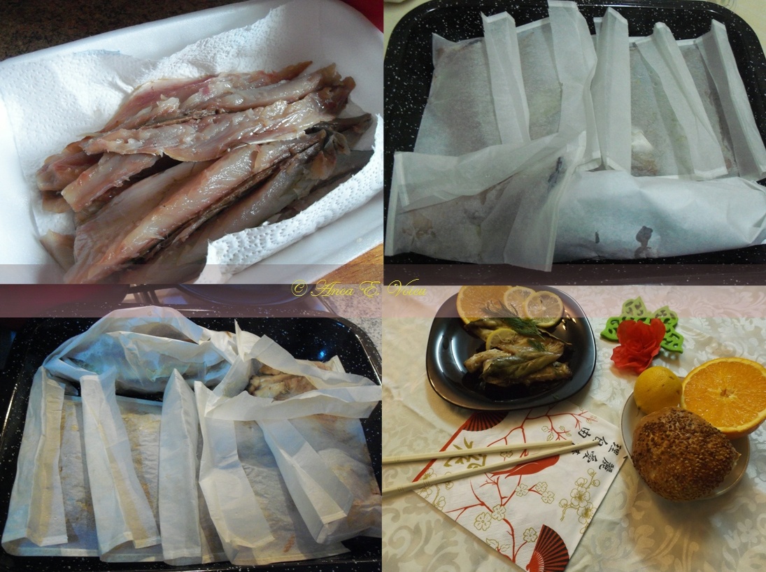 File de macrou la cuptor