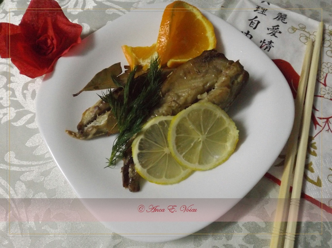 File de macrou la cuptor