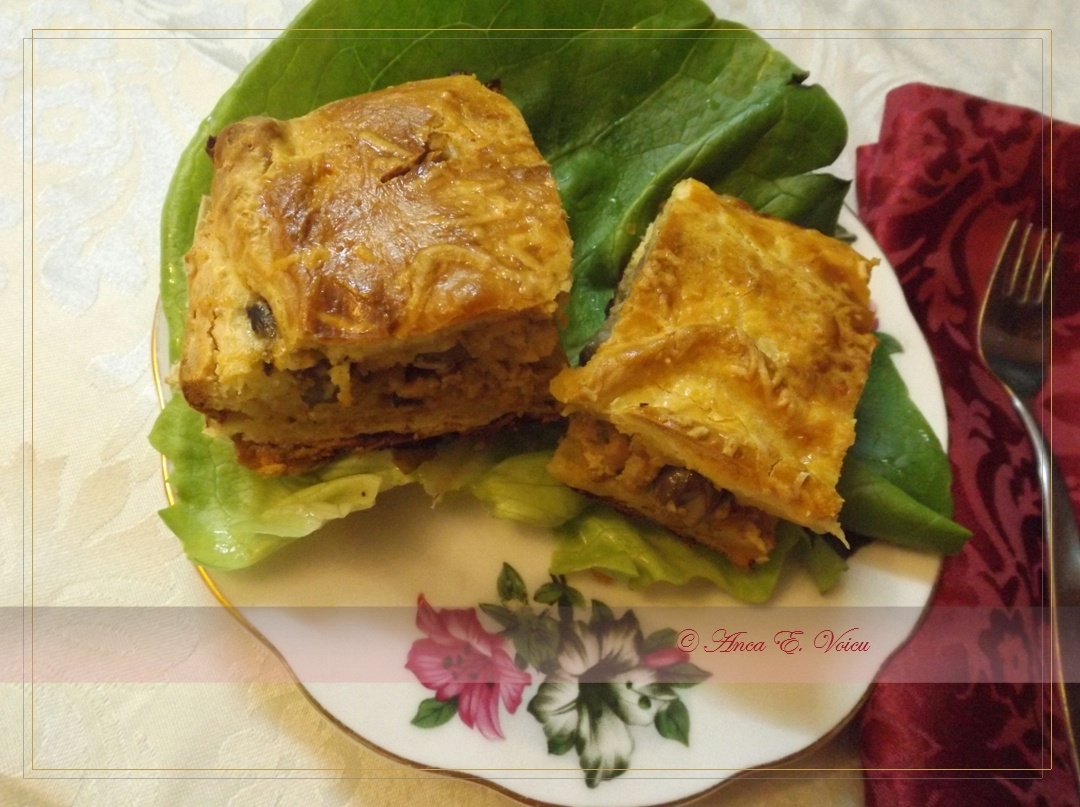 Placinta cu carne si aluat de casa