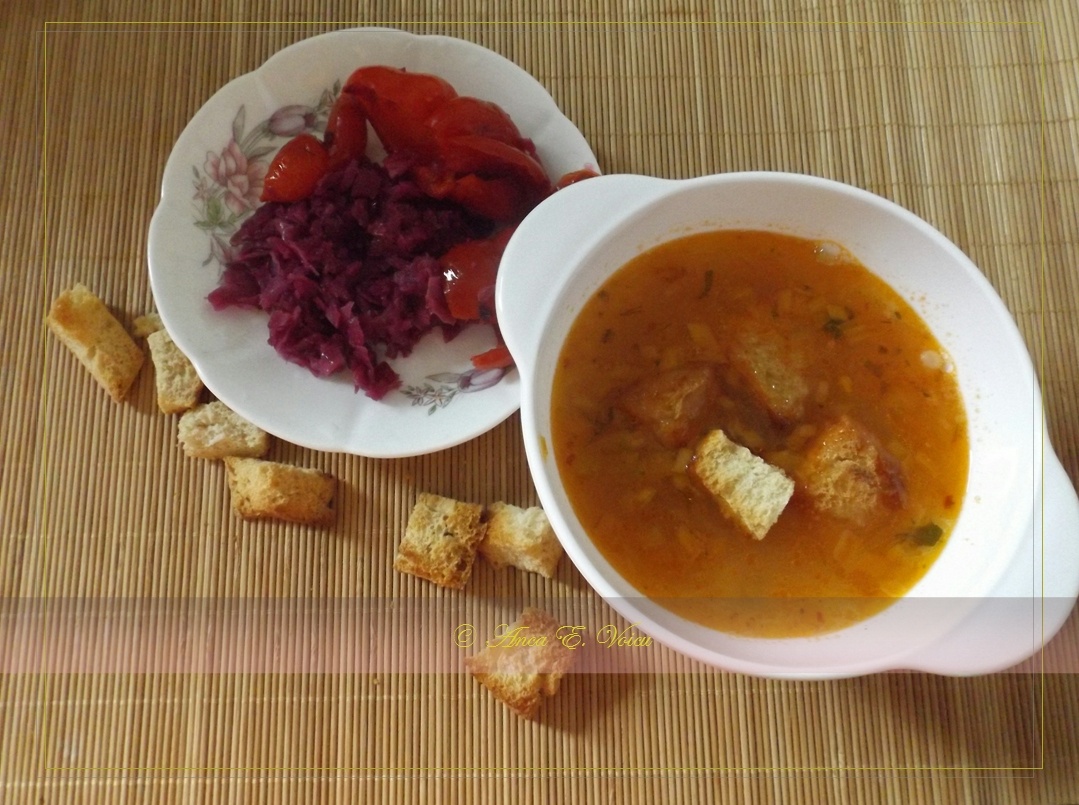 Ciorba taraneasca de fasole