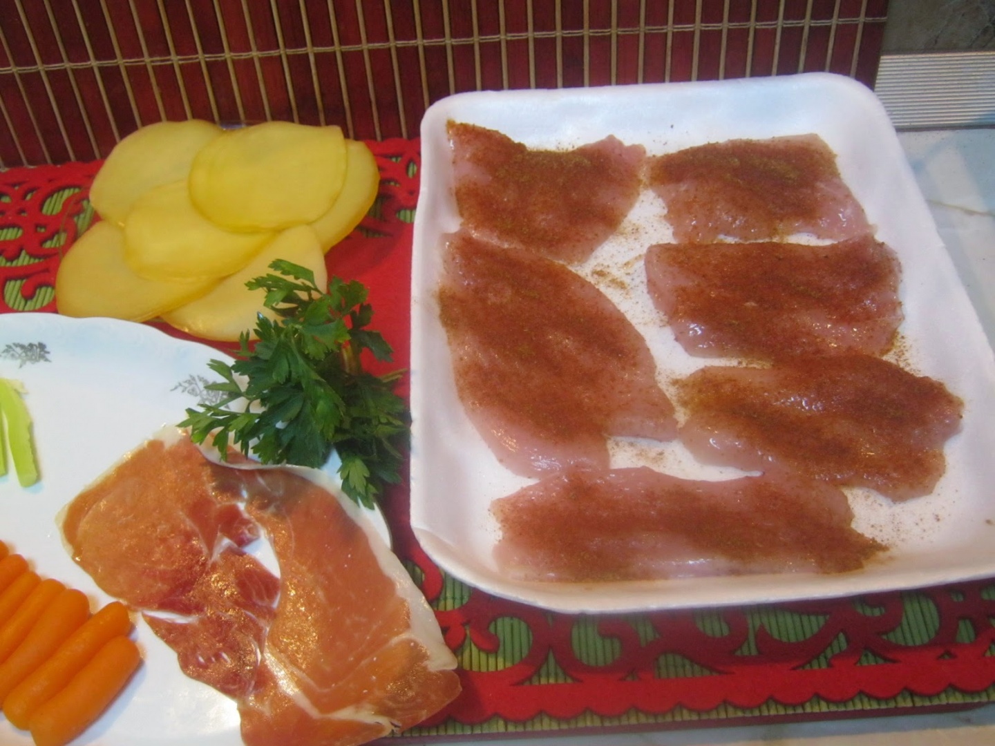 Rulada Serrano de curcan