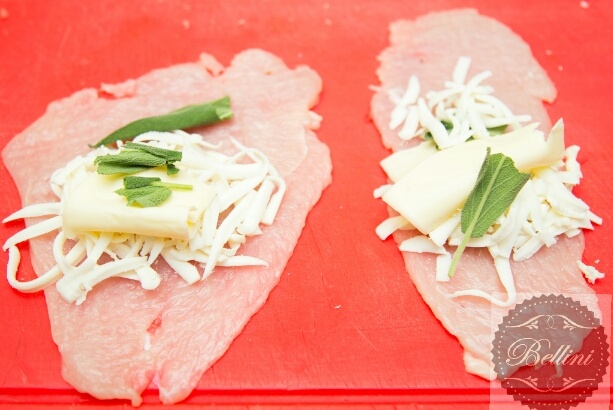 Involtini di pollo a la romana