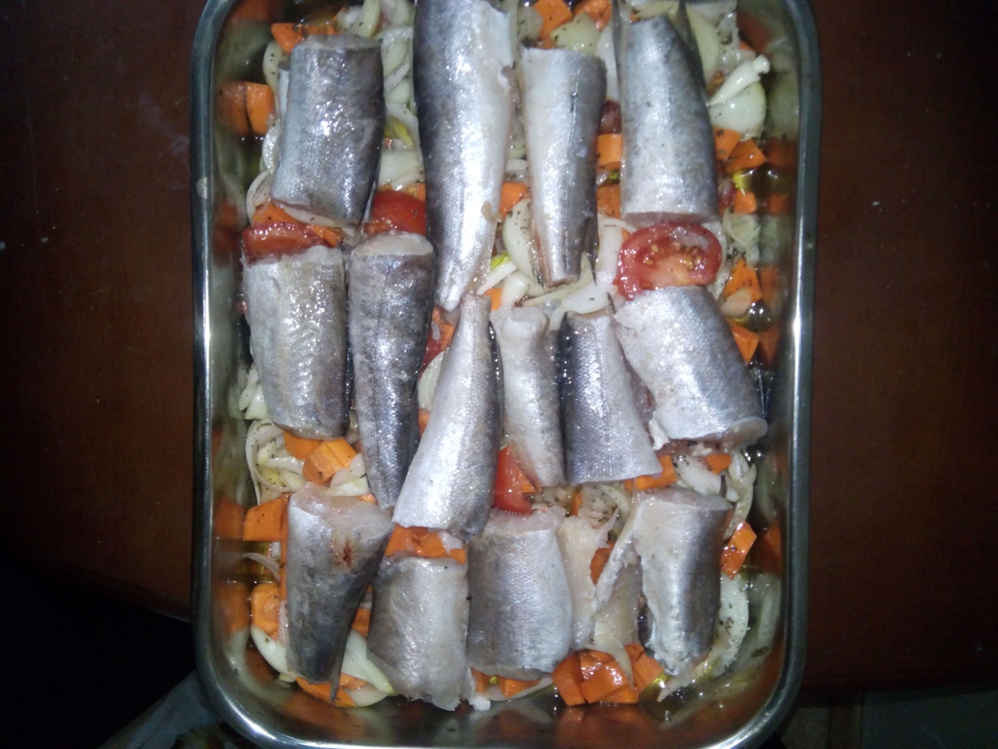 Peste cu legume la cuptor