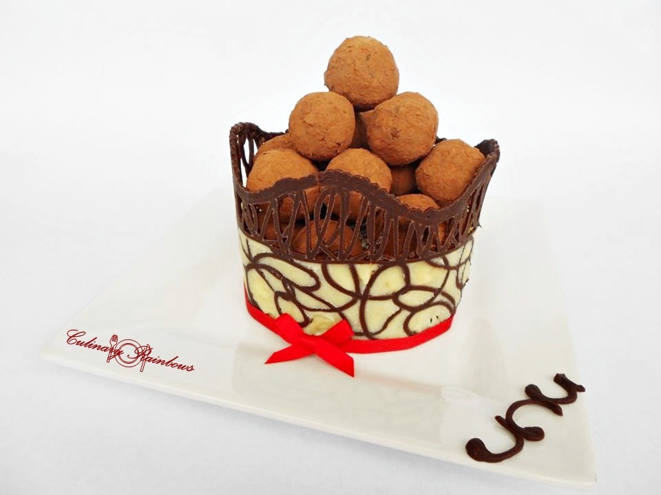 Trufe de ciocolata neagra cu chilli