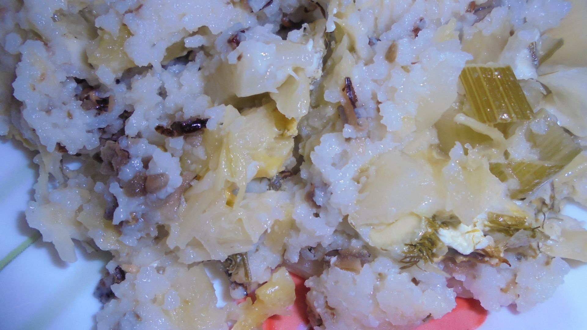 Orez cu fenicul si telina la cuptor