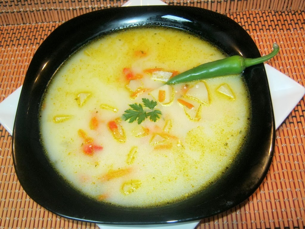 Ciorba moldoveneasca de cartofi - Multicooker Philips