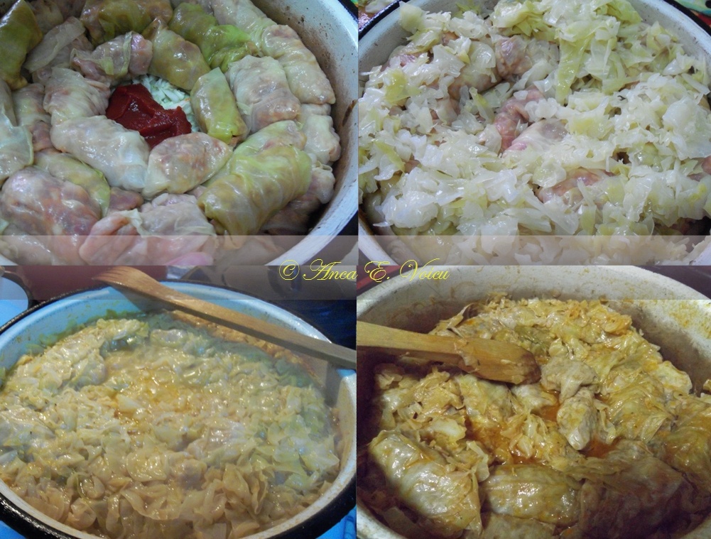 Sarmale in foi de varza