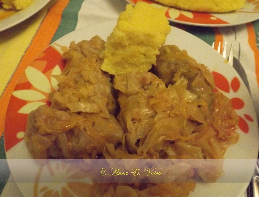 Sarmale in foi de varza