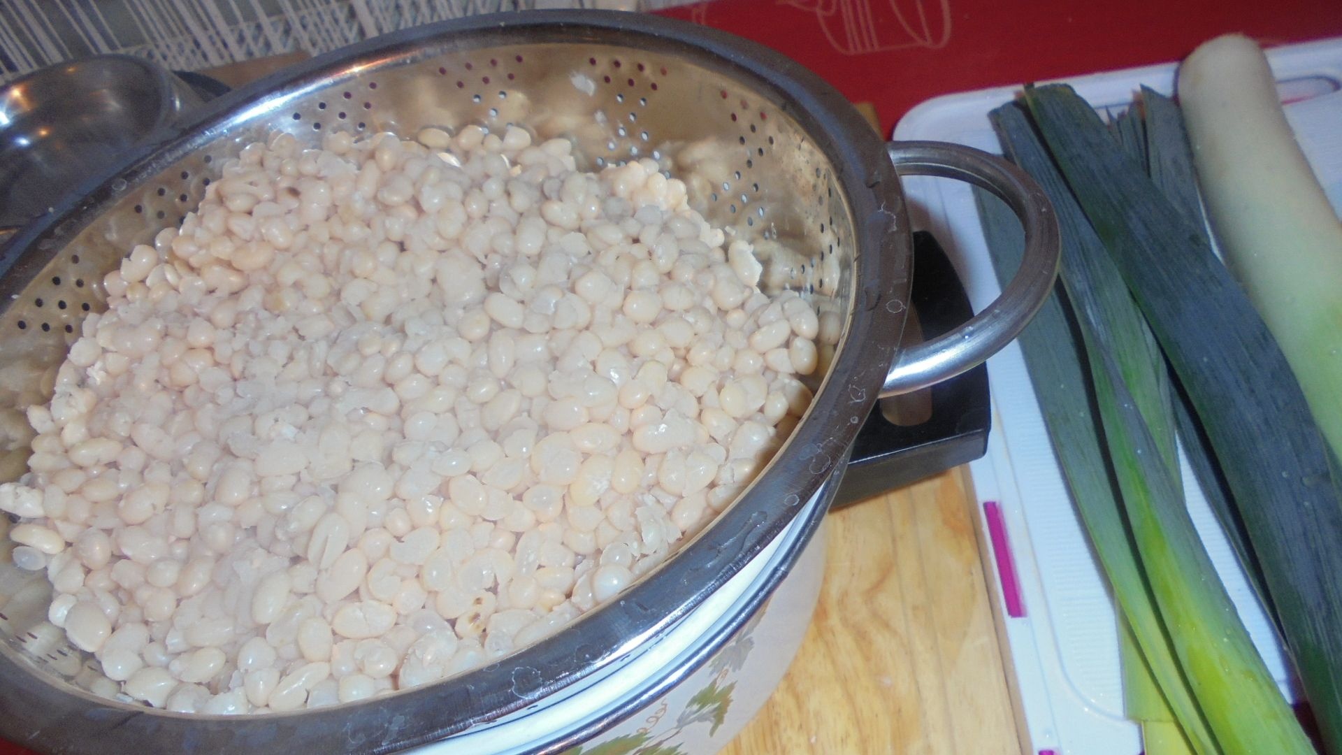 Iahnie de fasole cu praz