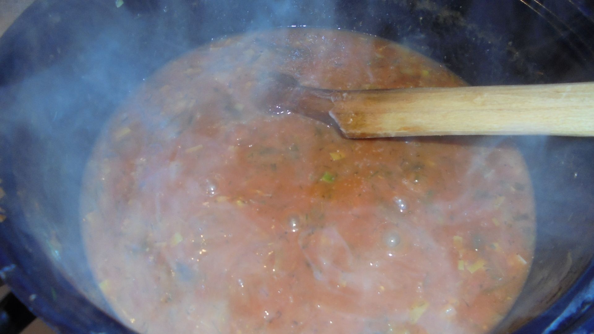 Iahnie de fasole cu praz