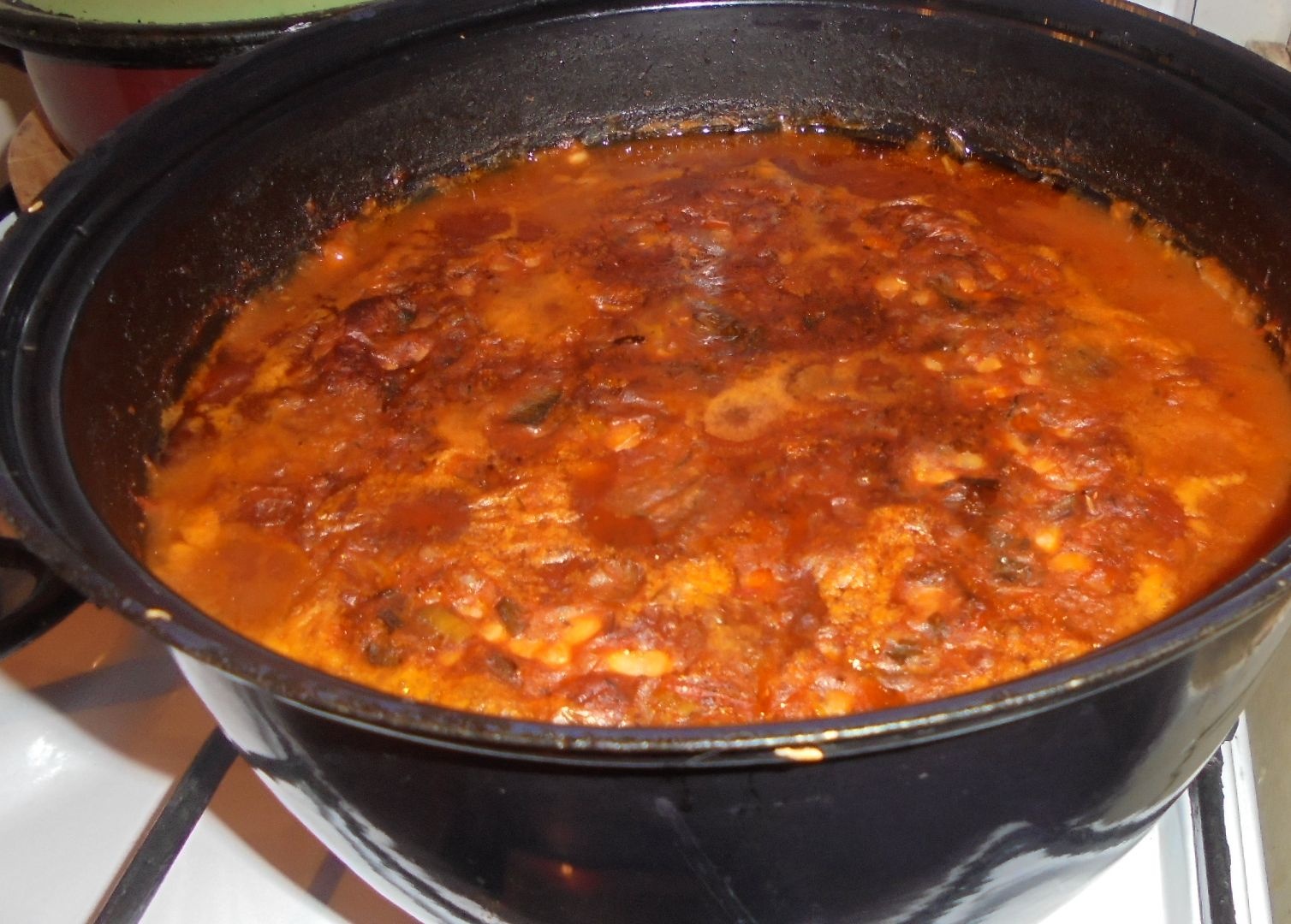 Iahnie de fasole cu praz