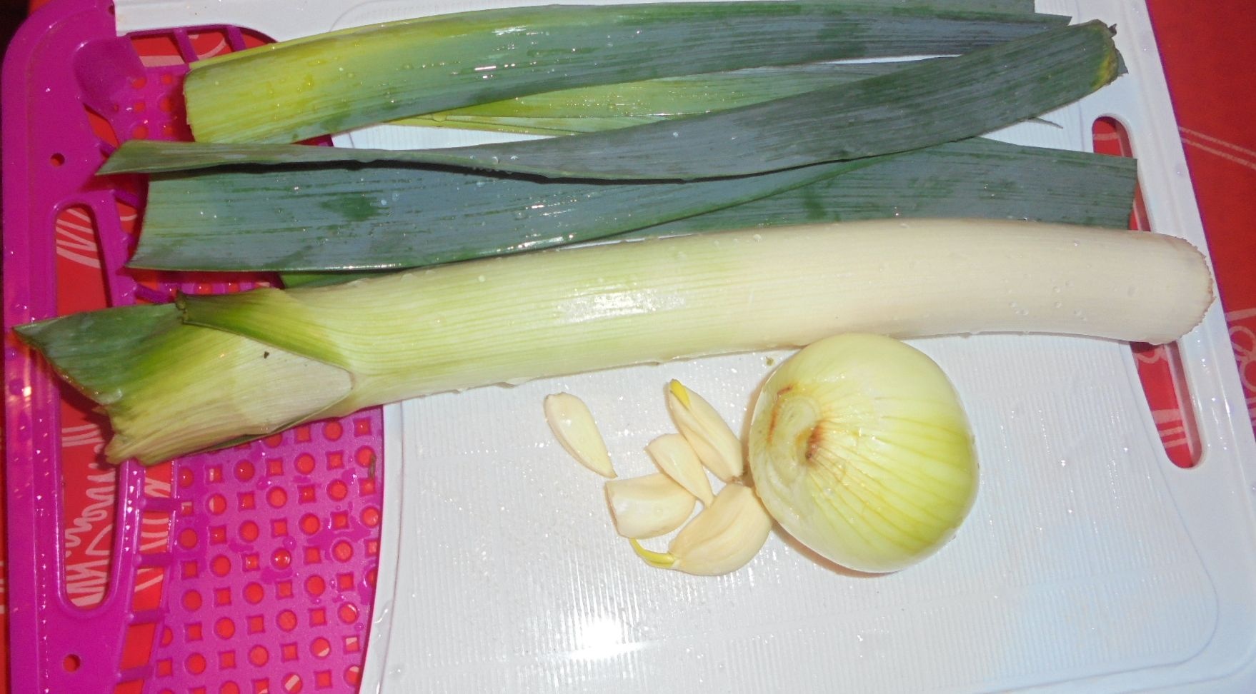 Iahnie de fasole cu praz