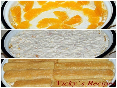 Tort cu portocale si frisca. Reteta fara coacere, simpla si delicioasa