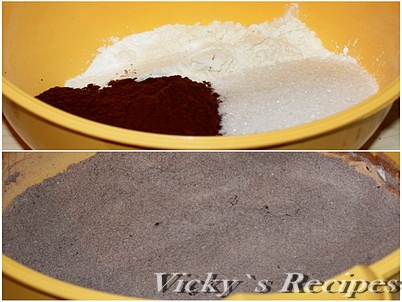 Tort de biscuiti cu crema de ciocolata