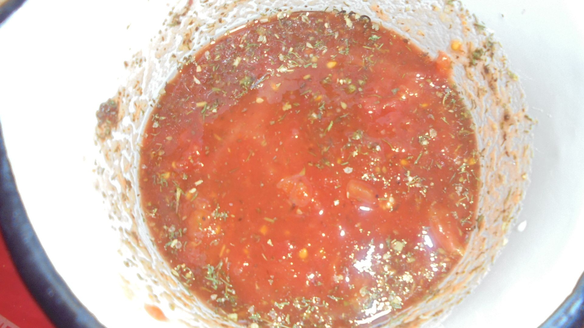 Pizza cu blat de mamaliga