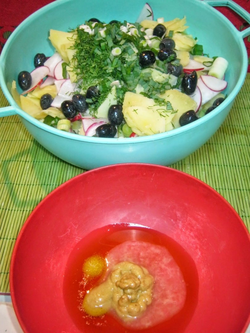 Salata orientala de post