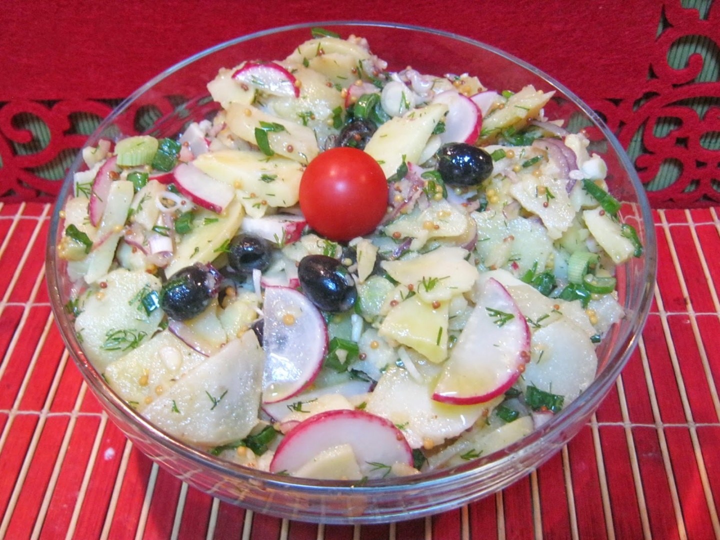 Salata orientala de post