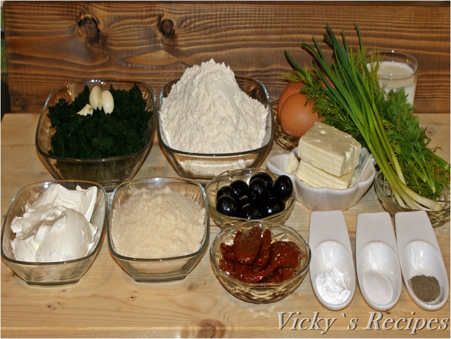 Briose cu urzici si branza