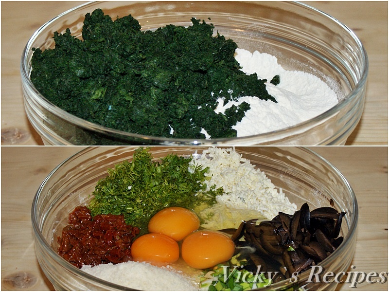 Briose cu urzici si branza