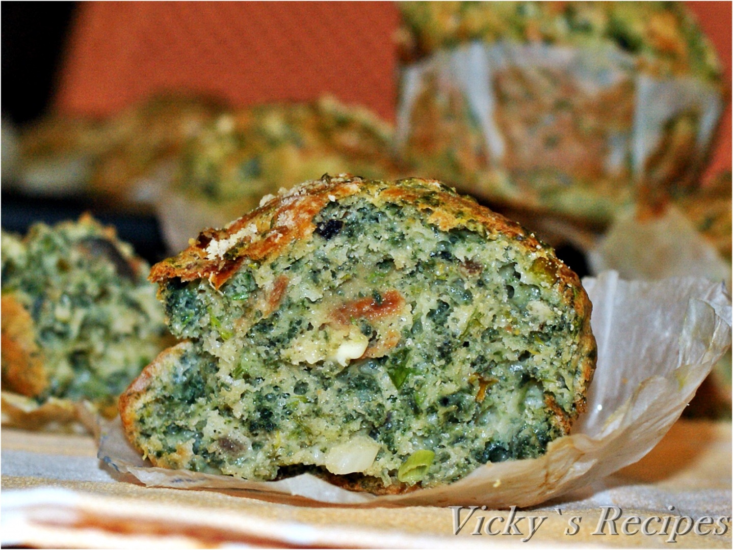 Briose cu urzici si branza