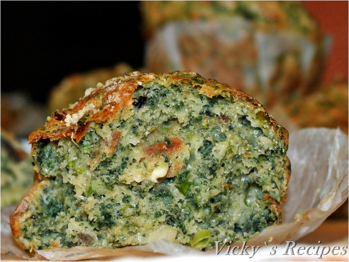 Briose cu urzici si branza