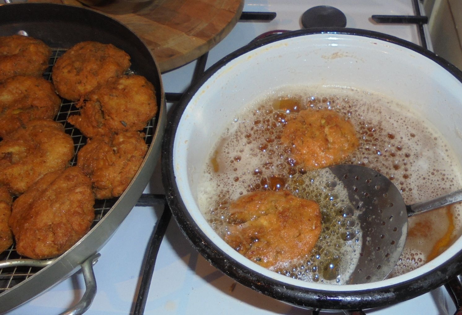 Chiftele vegetale cu branza de vaci