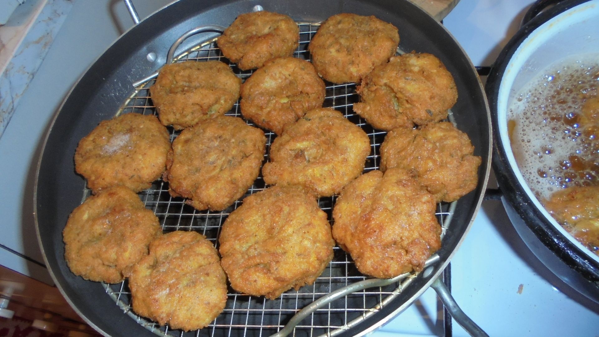 Chiftele vegetale cu branza de vaci